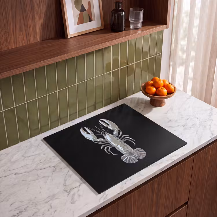 Protection plaque induction - Homard - Argent - Métallique - Luxe — 4