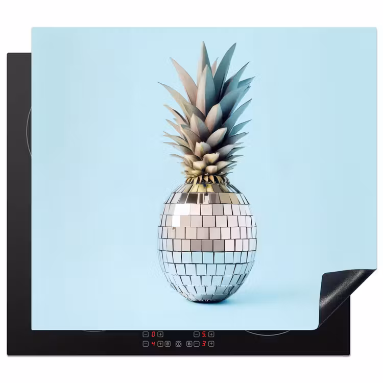 Protection plaque induction - Bleu - Ananas - Disco - Discoball — 1