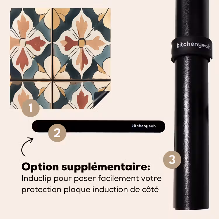 Protection plaque induction - Décoration - Carreaux - Espagnol - Vintage — 8