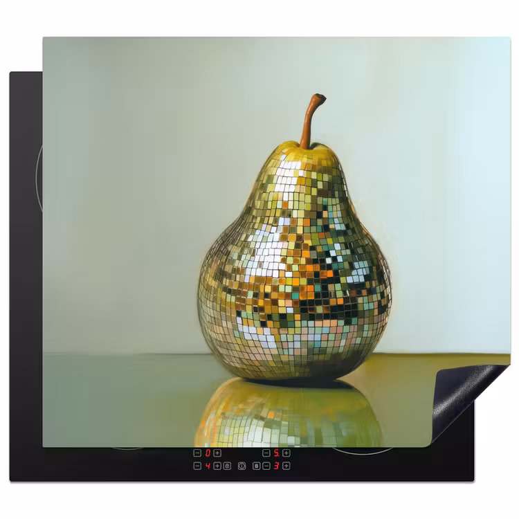 Protection plaque induction - Fruit - Disco - Art - Glitter — 1