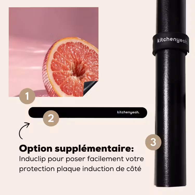 Protection plaque induction - Pamplemousse - Rose - Disco - Brillant — 8