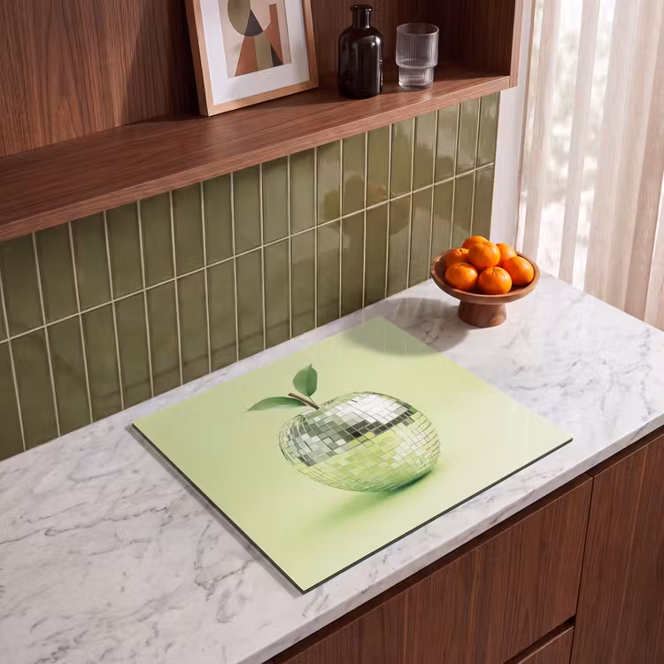 Protection plaque induction - Vert - Disco - Décoration - Pomme — 4