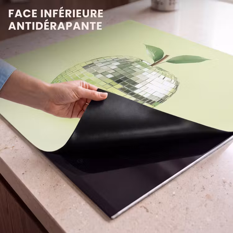 Protection plaque induction - Vert - Disco - Décoration - Pomme — 7