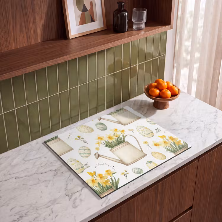 Protection plaque induction - Arrosoir - Fleurs - Oeufs — 4