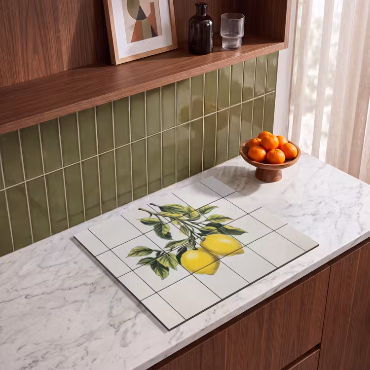 Protection plaque induction - Citron - Décoration - Branches — 4