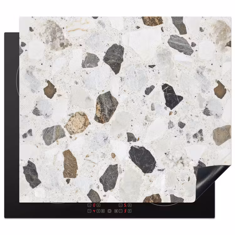 Protection plaque induction - Marbre - Terrazzo - Décoration - Architecture d'intérieur — 1