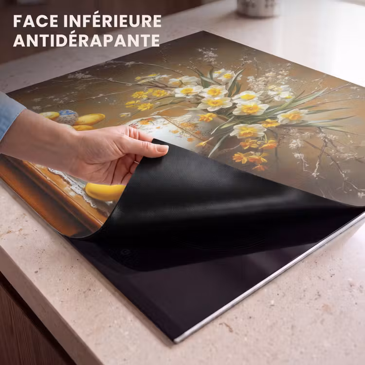 Protection plaque induction - Oeufs de Pâques - Nature morte - Vase — 7