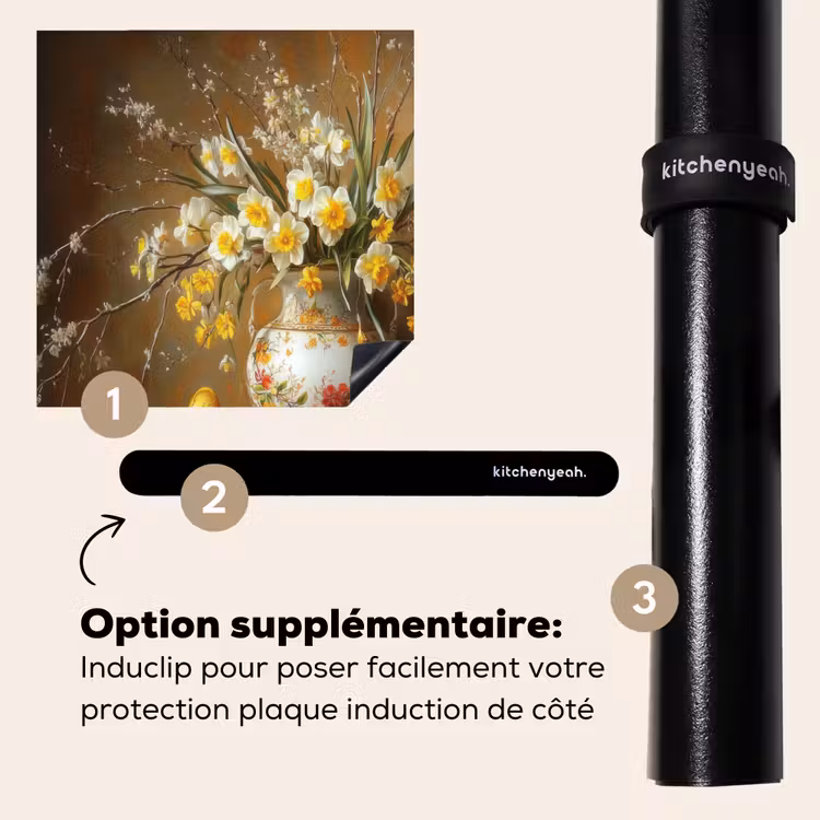 Protection plaque induction - Oeufs de Pâques - Nature morte - Vase — 8