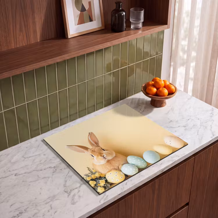 Protection plaque induction - Oeufs - Lapin - Teintes pastel — 4
