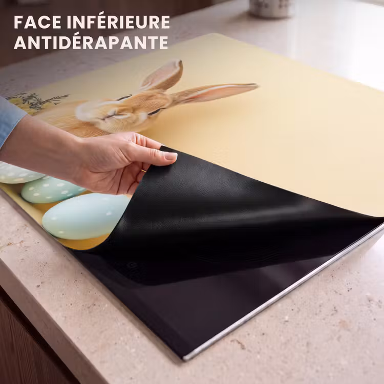Protection plaque induction - Oeufs - Lapin - Teintes pastel — 7