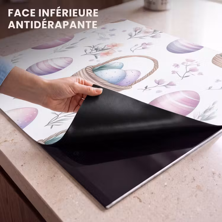 Protection plaque induction - Fleurs - Oeufs de Pâques - Patron — 7