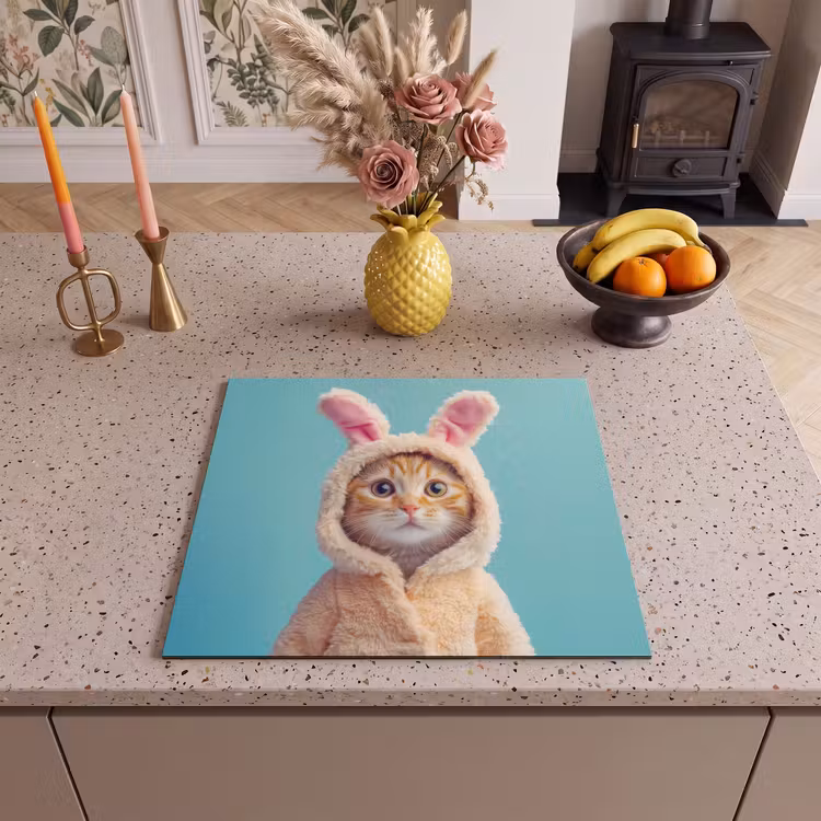 Protection plaque induction - Lapin de Pâques - Chat - Costume — 3