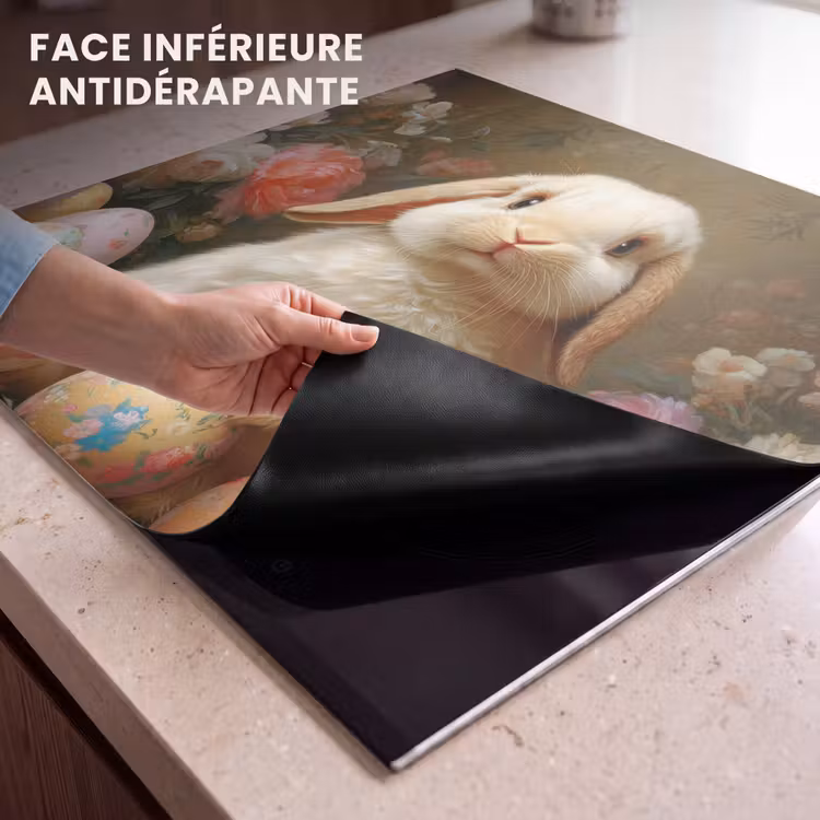 Protection plaque induction - Lapin - Oeufs de Pâques - Nature morte — 7