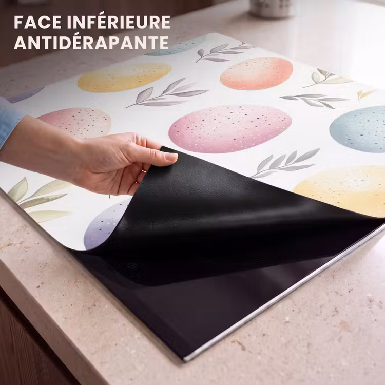 Protection plaque induction - Œufs - Coloré - Motif — 7