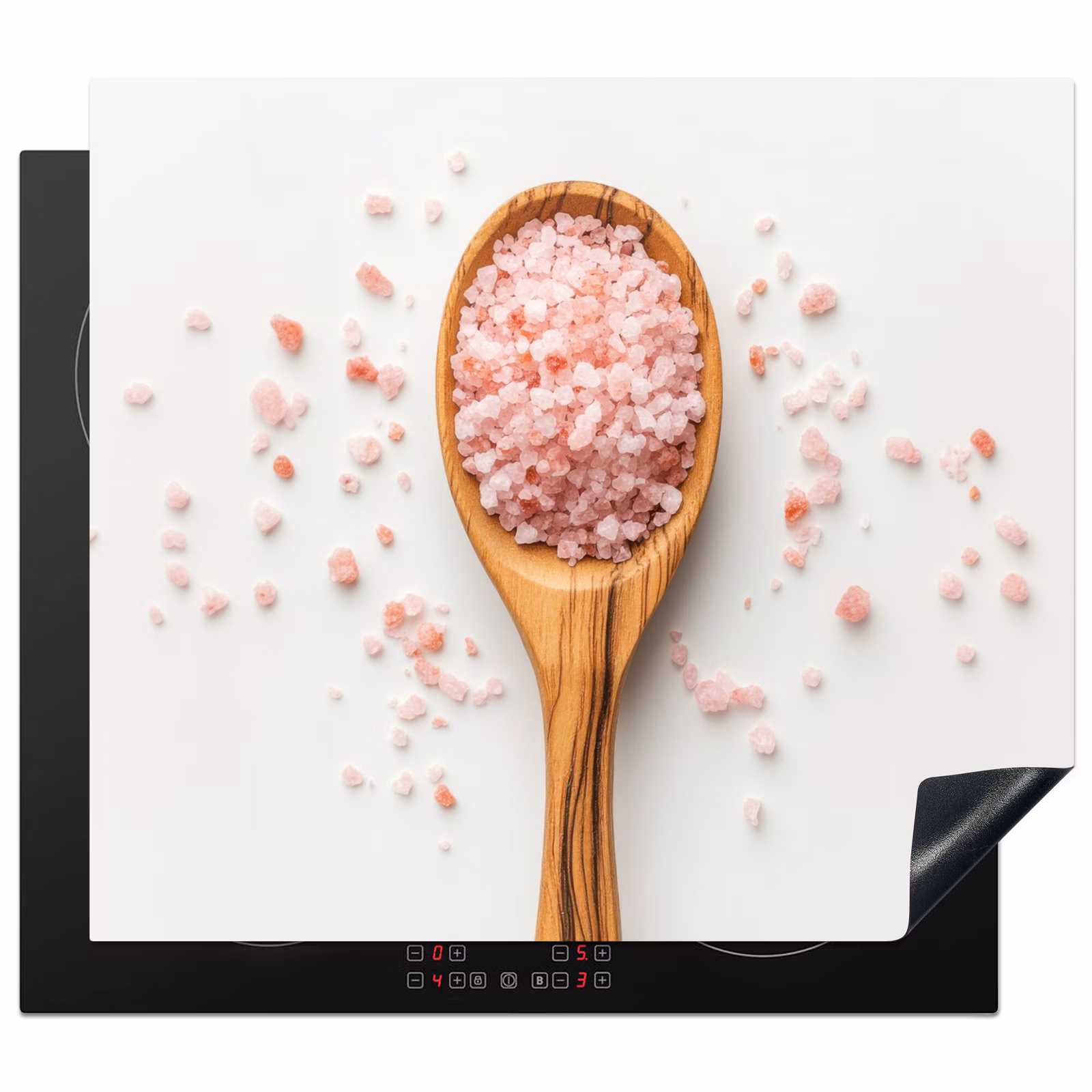 Protection plaque induction - Cuillère - Sel - Rose — 1
