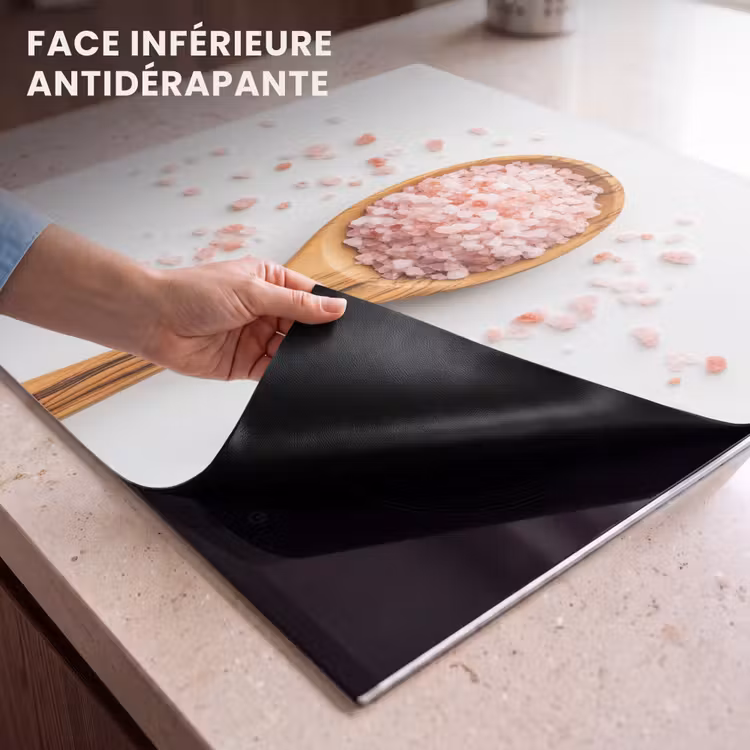 Protection plaque induction - Cuillère - Sel - Rose — 7