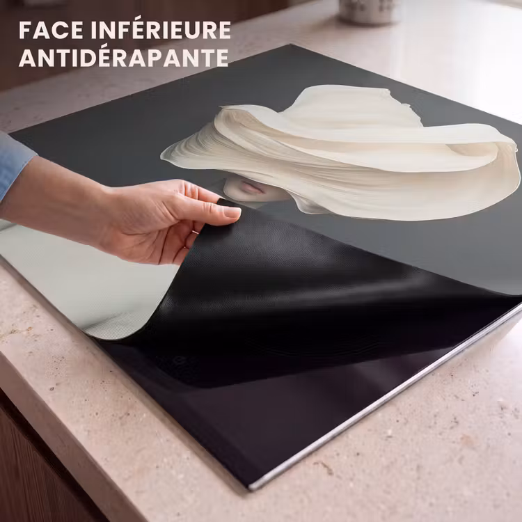 Protection plaque induction - Femme - Beige - chapeau — 7
