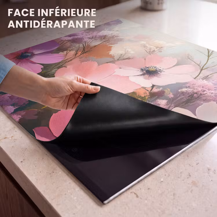 Protection plaque induction - Fleurs - colorées - floraison — 7