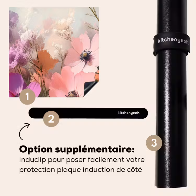 Protection plaque induction - Fleurs - colorées - floraison — 8