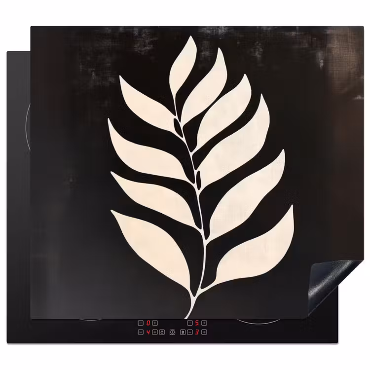 Protection plaque induction - Lame - Blanc - Minimaliste — 1