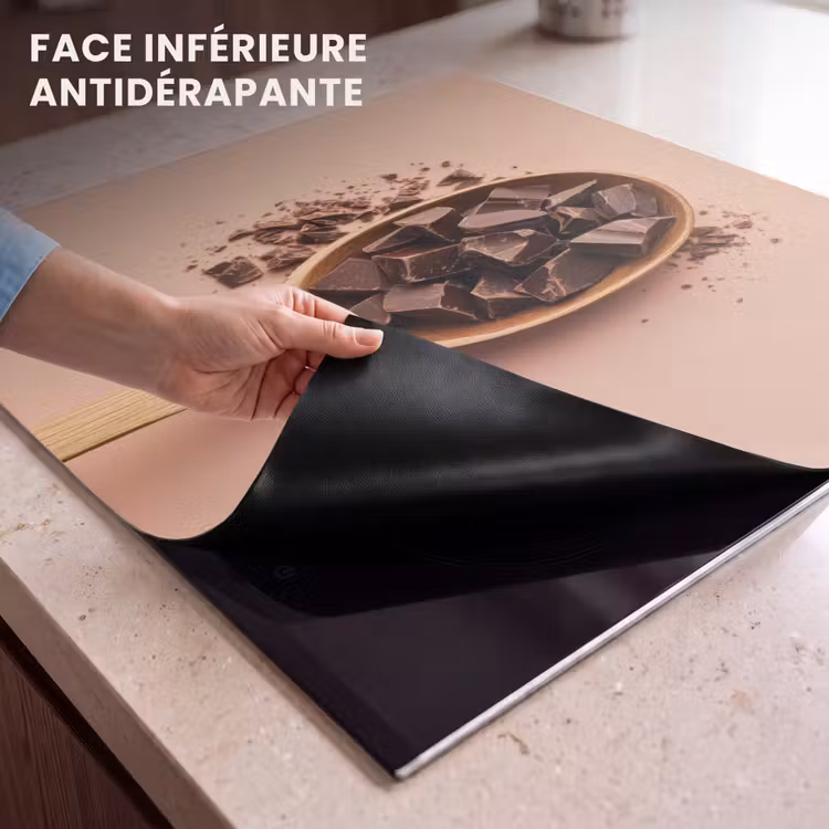 Protection plaque induction - Chocolat - Bois - Cuillère — 7