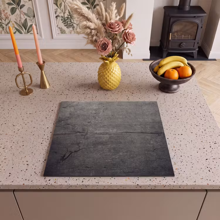 Protection plaque induction - Béton - Gris - foncé — 3
