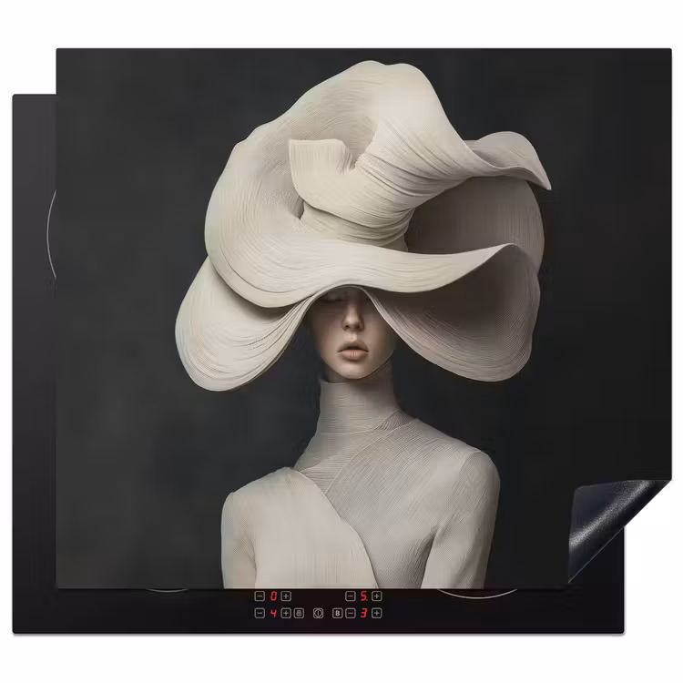 Protection plaque induction - Moderne - Femme - Chapeau — 1