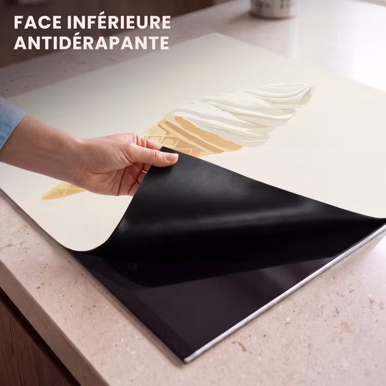 Protection plaque induction - Cornet de glace - Blanc — 7