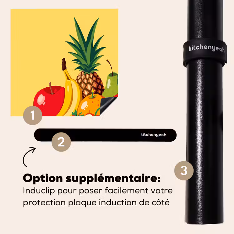 Protection plaque induction - Fruits - Illustration - Coloré — 8
