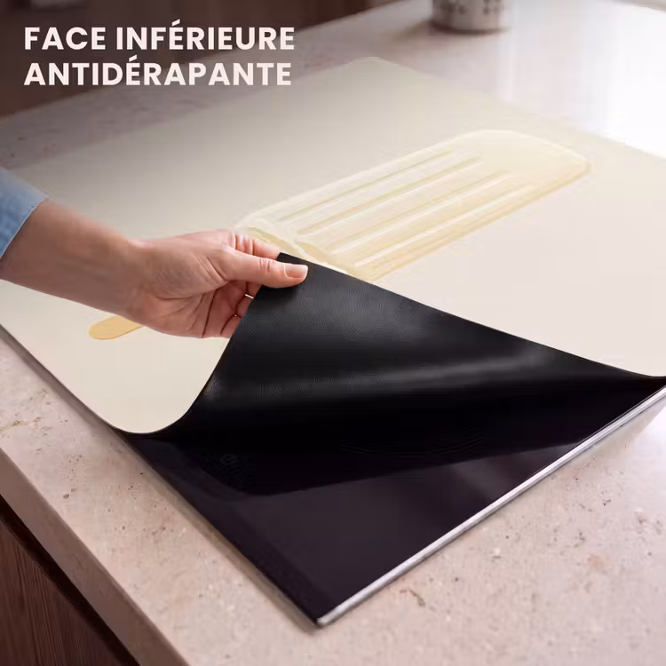 Protection plaque induction - Minimaliste - Glace à l'eau - Bâton - Beige — 7