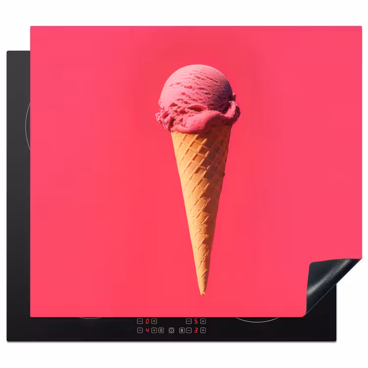 Protection plaque induction - Pelle à glace - Rose - Corne — 1