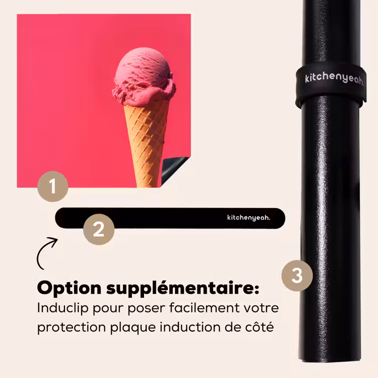 Protection plaque induction - Pelle à glace - Rose - Corne — 8