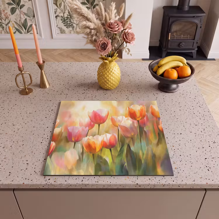 Protection plaque induction - Tulipes - Fairytale - Coloré — 3