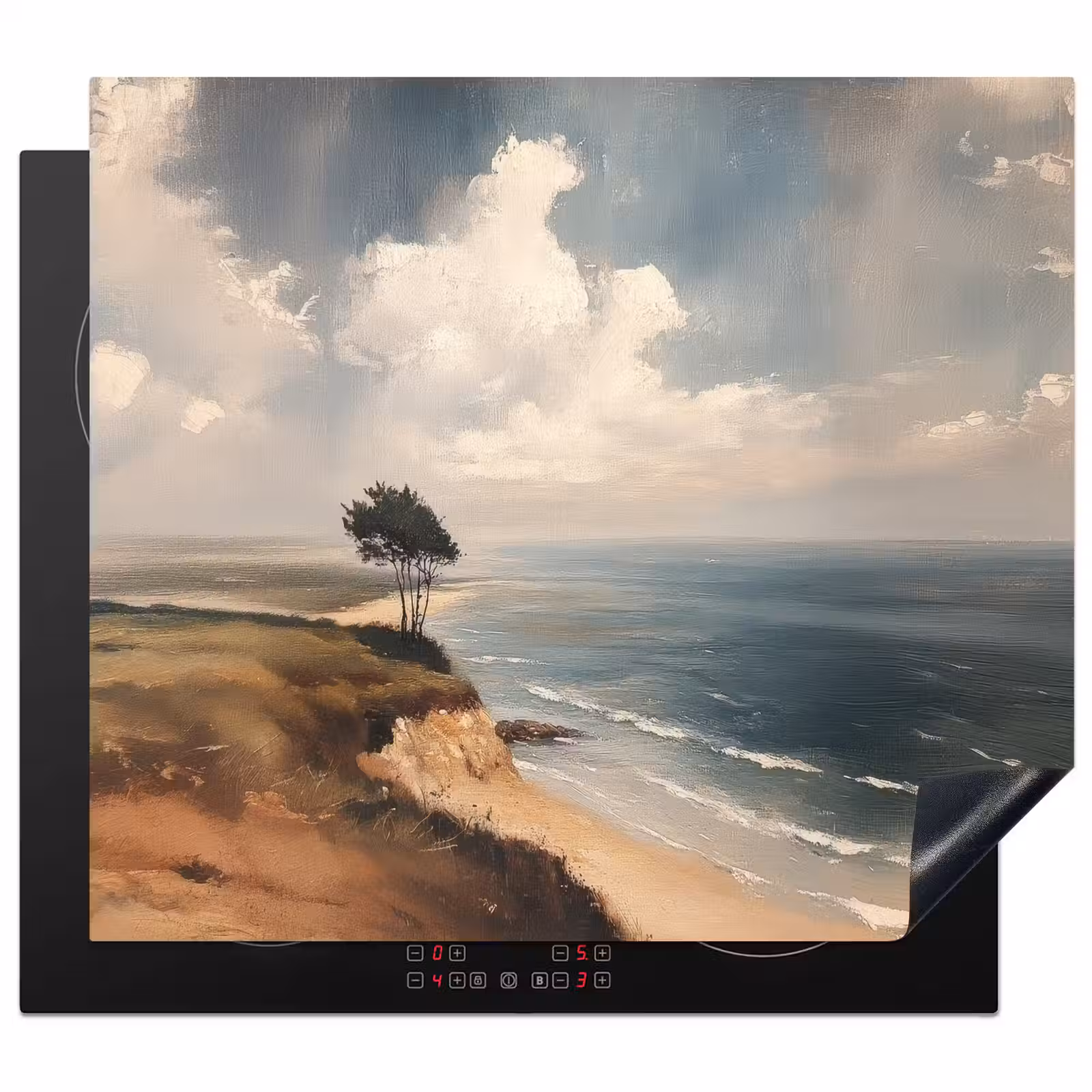 Protection plaque induction - Falaise - Mer - Arbre — 1