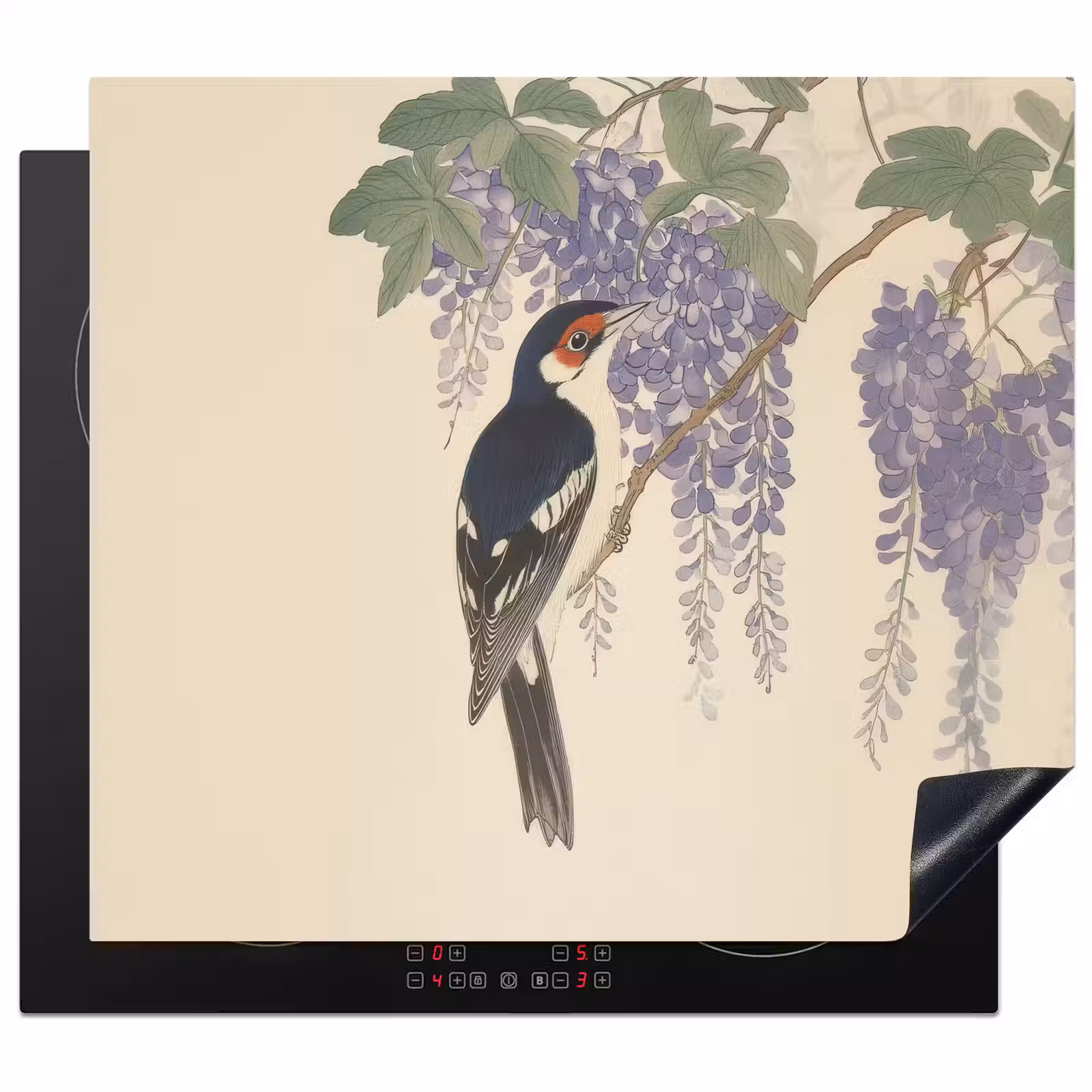 Protection plaque induction - Pic - Fleurs - Violet — 1