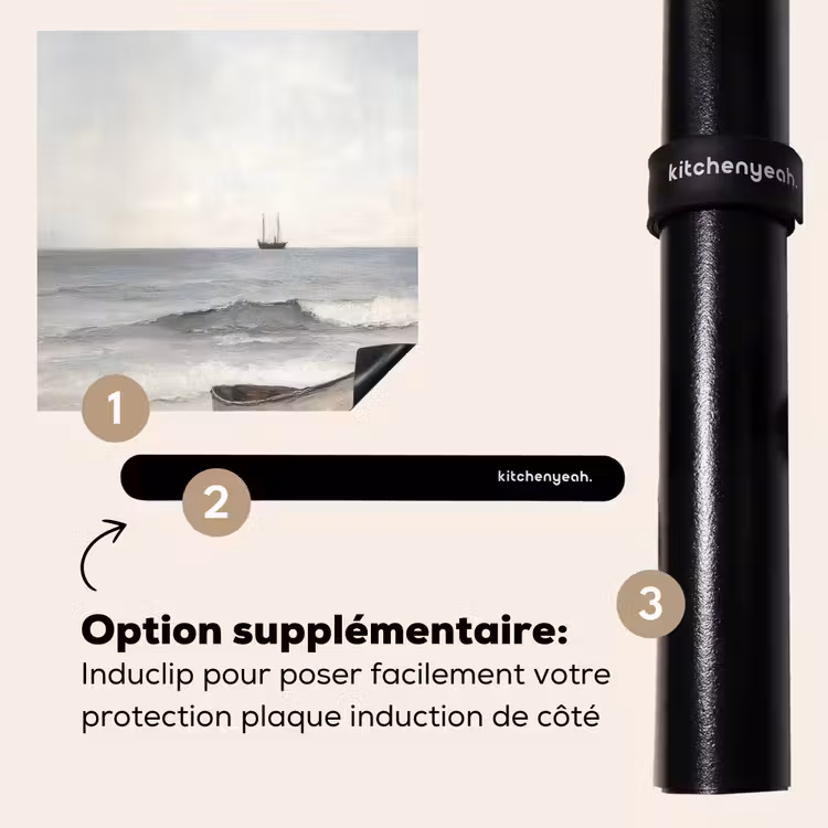 Protection plaque induction - Bateau à rames - Mer - Horizon — 8