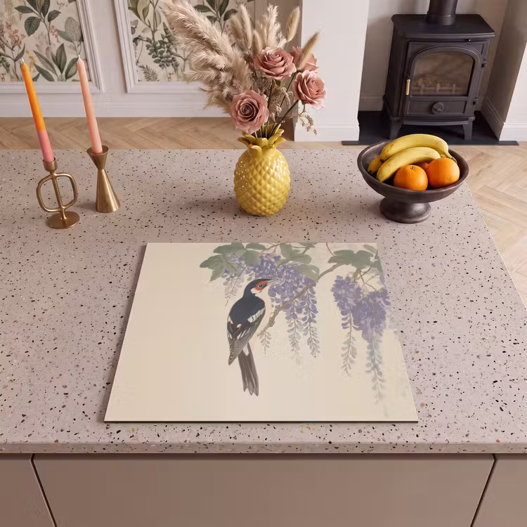Protection plaque induction - Pic - Fleurs - Violet — 3