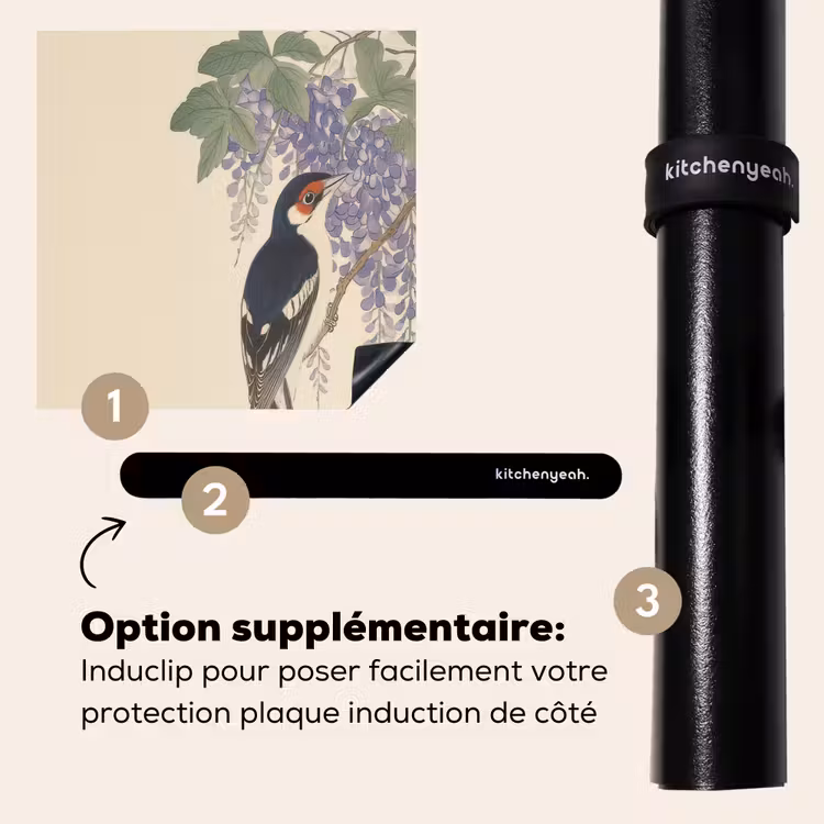 Protection plaque induction - Pic - Fleurs - Violet — 8