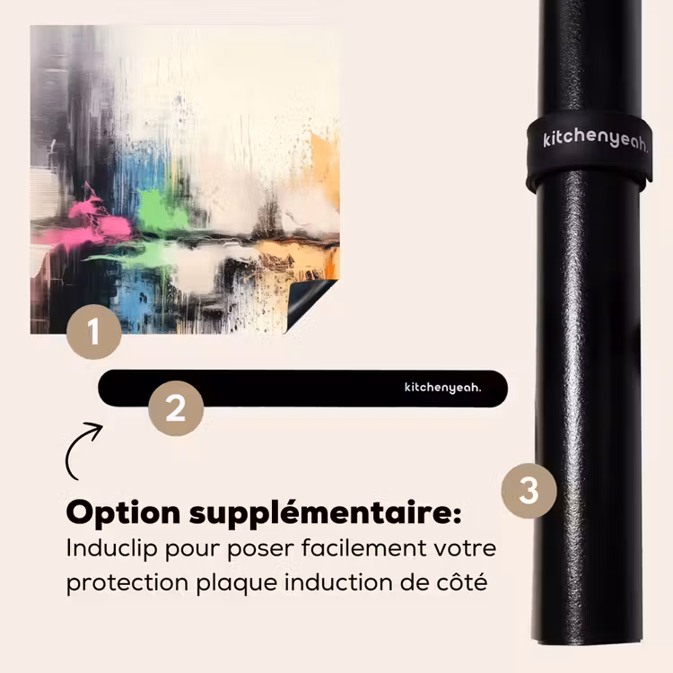Protection plaque induction - Abstrait - Explosion de couleurs - Paysage — 8