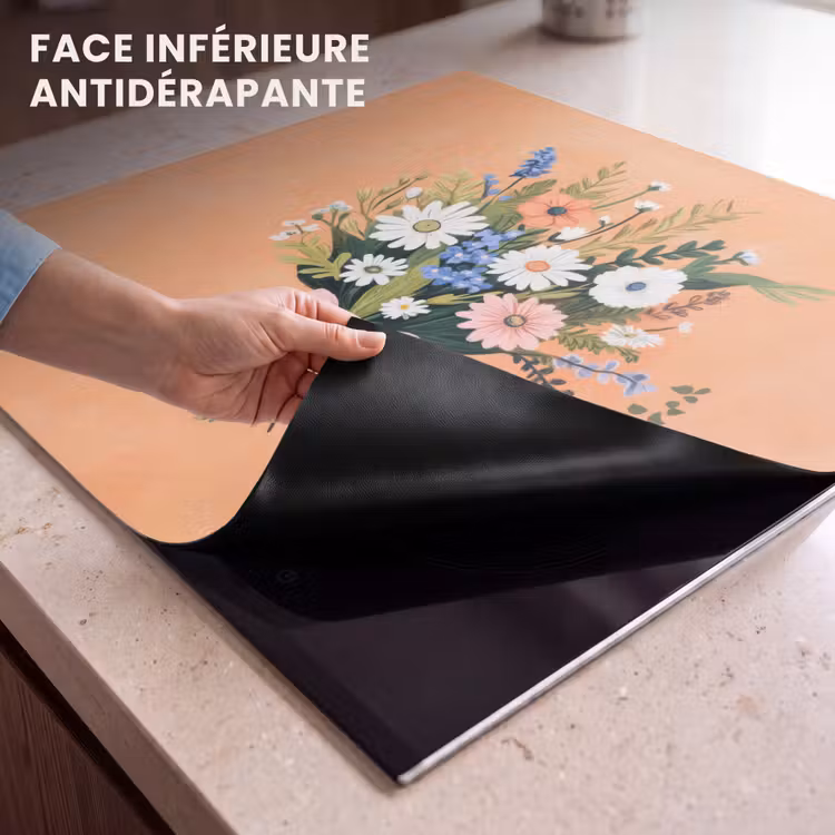 Protection plaque induction - Bouquet - Noeud - Citation — 7
