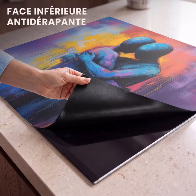 Protection plaque induction - Embrasser - Corps - Violet — 7