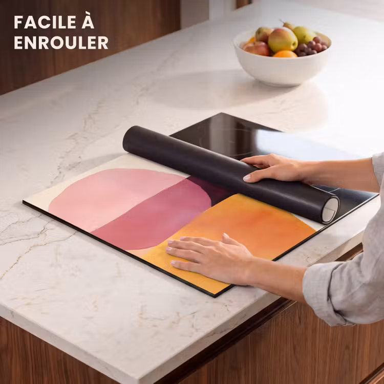 Protection plaque induction - Formes - Abstraites - Colorées — 6