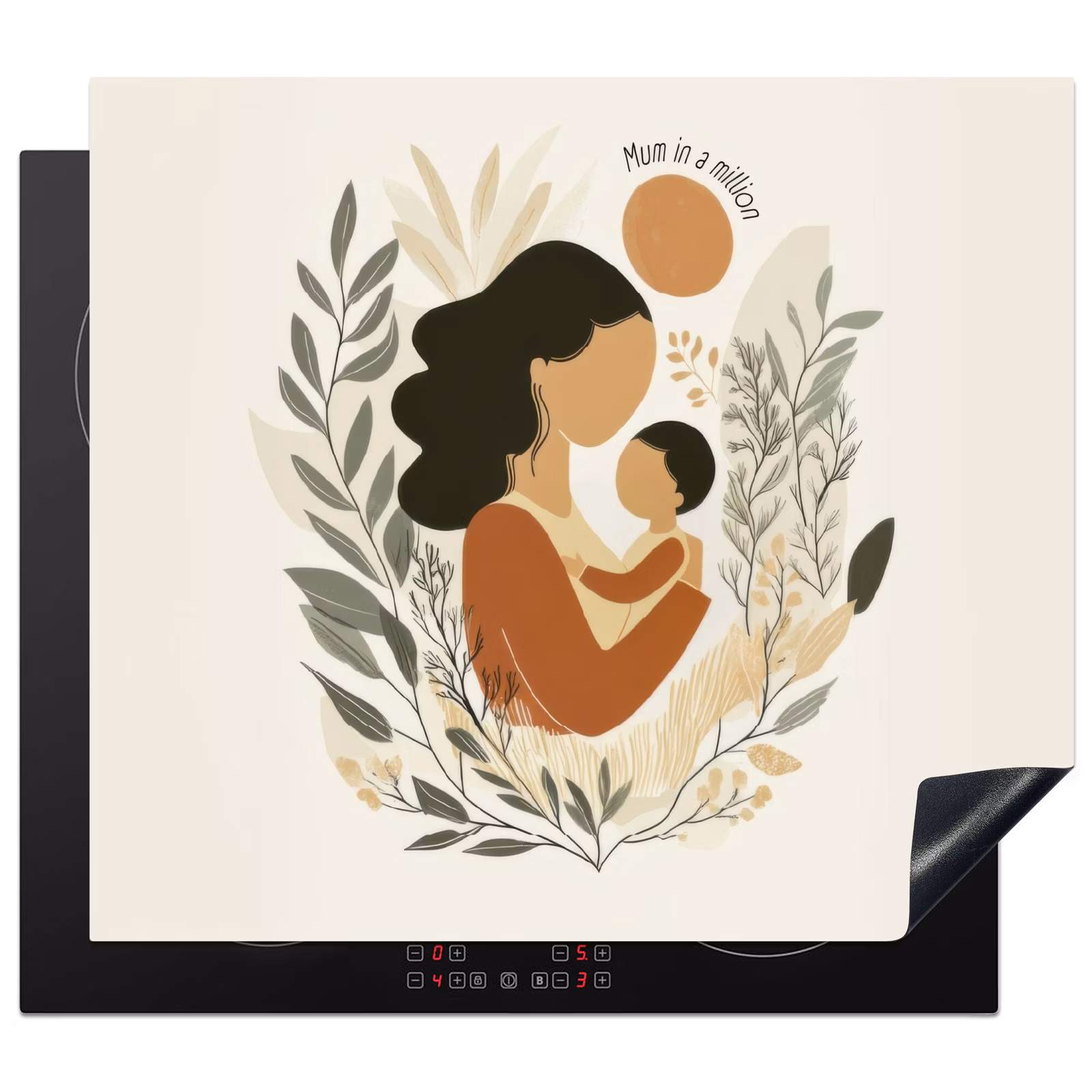 Protection plaque induction - Illustration - Citation - Mère — 1