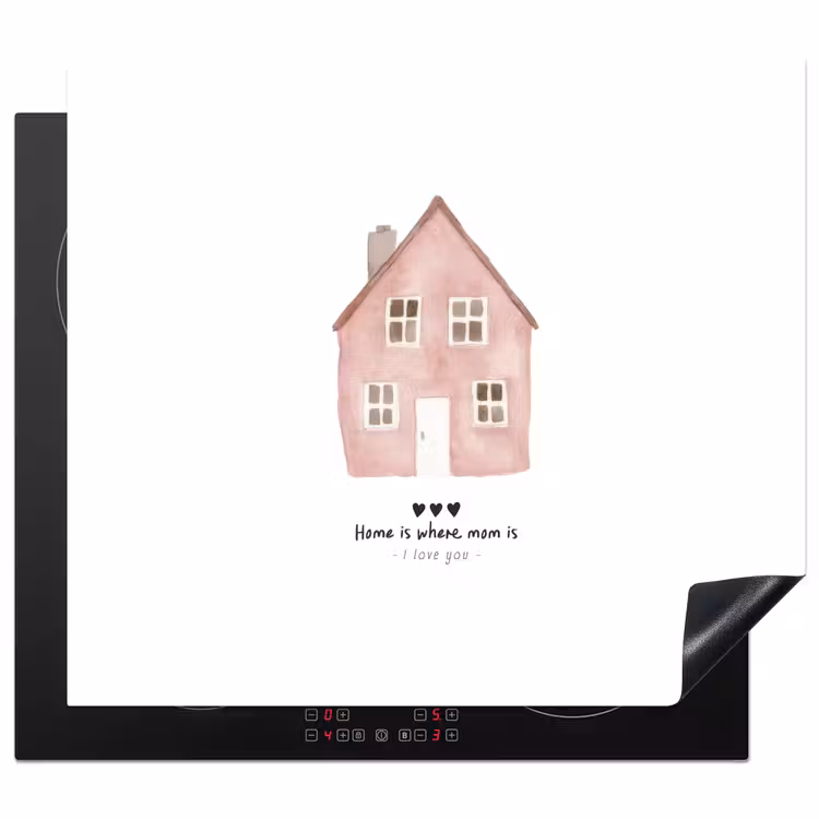 Protection plaque induction - Cottage - Rose - Citation - Mère — 1