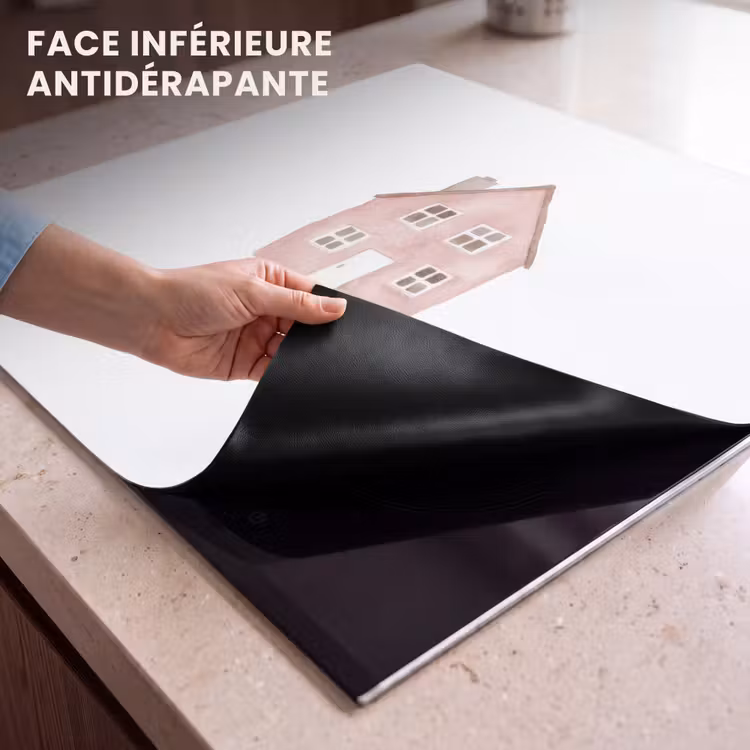 Protection plaque induction - Cottage - Rose - Citation - Mère — 7