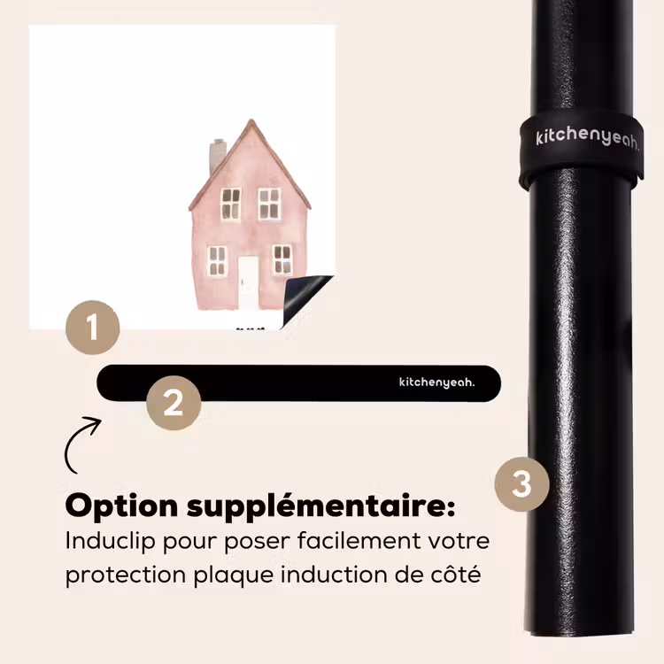 Protection plaque induction - Cottage - Rose - Citation - Mère — 8
