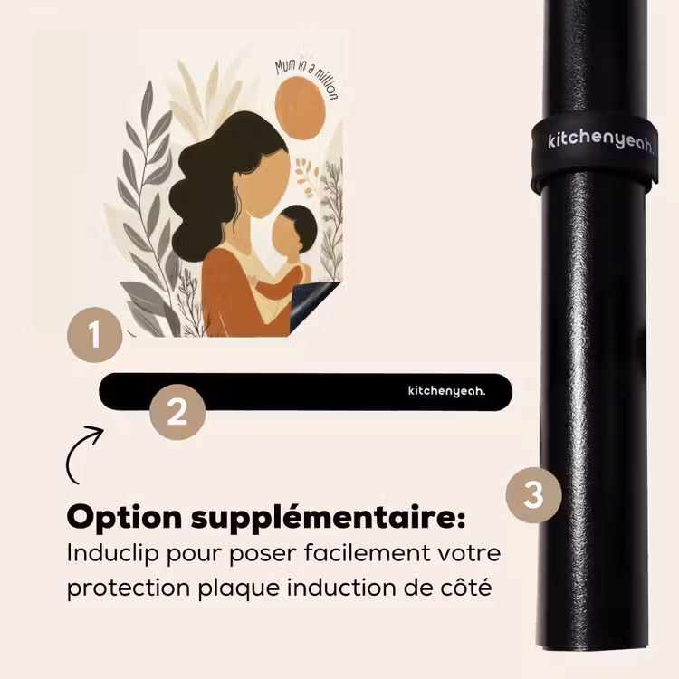 Protection plaque induction - Illustration - Citation - Mère — 8