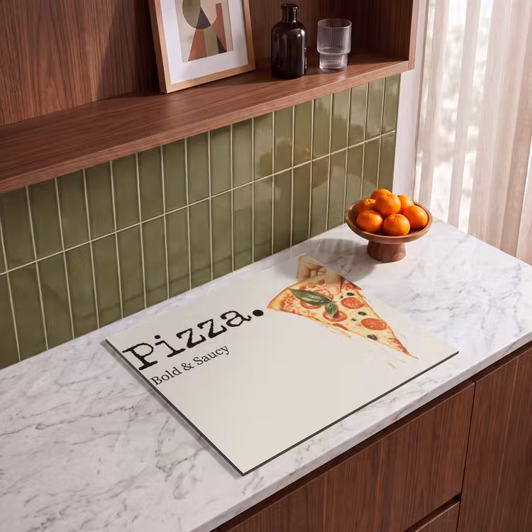 Protection plaque induction - Pizza - Fromage - Pepperoni — 4
