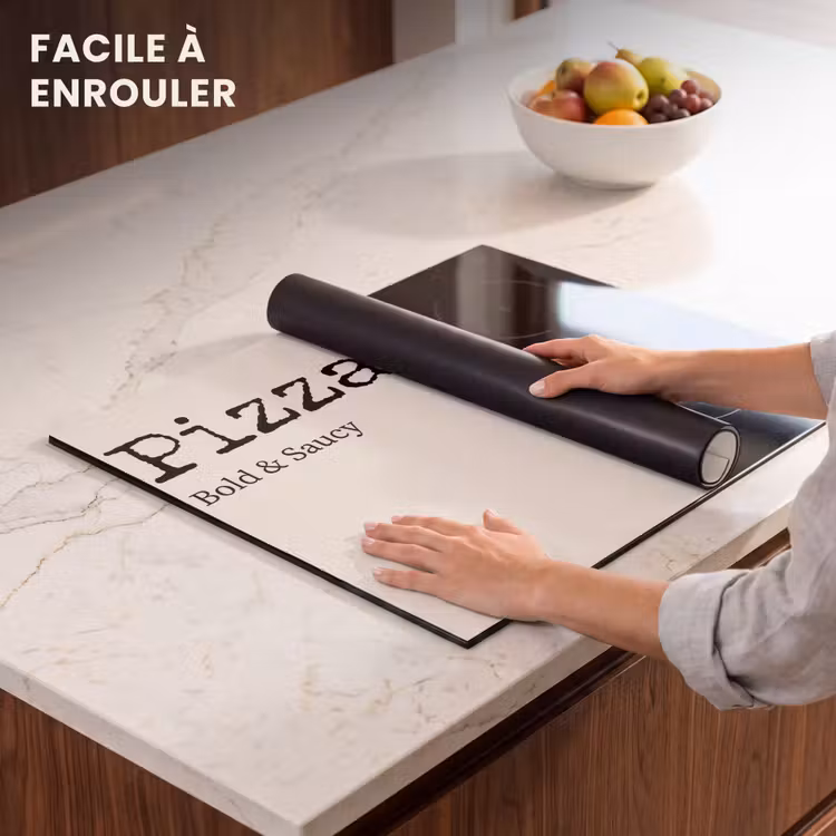 Protection plaque induction - Pizza - Fromage - Pepperoni — 6