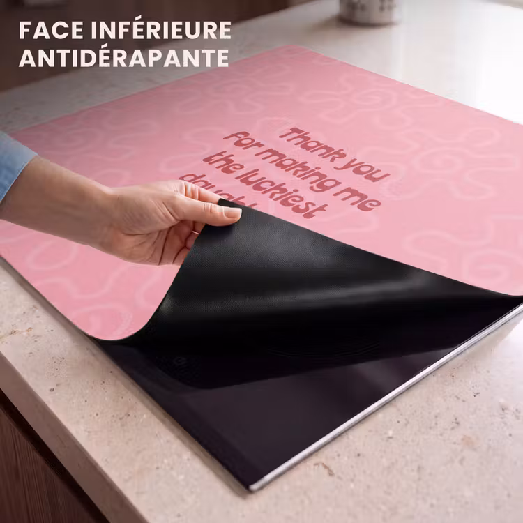 Protection plaque induction - Texte - Rouge - Fête des mères — 7